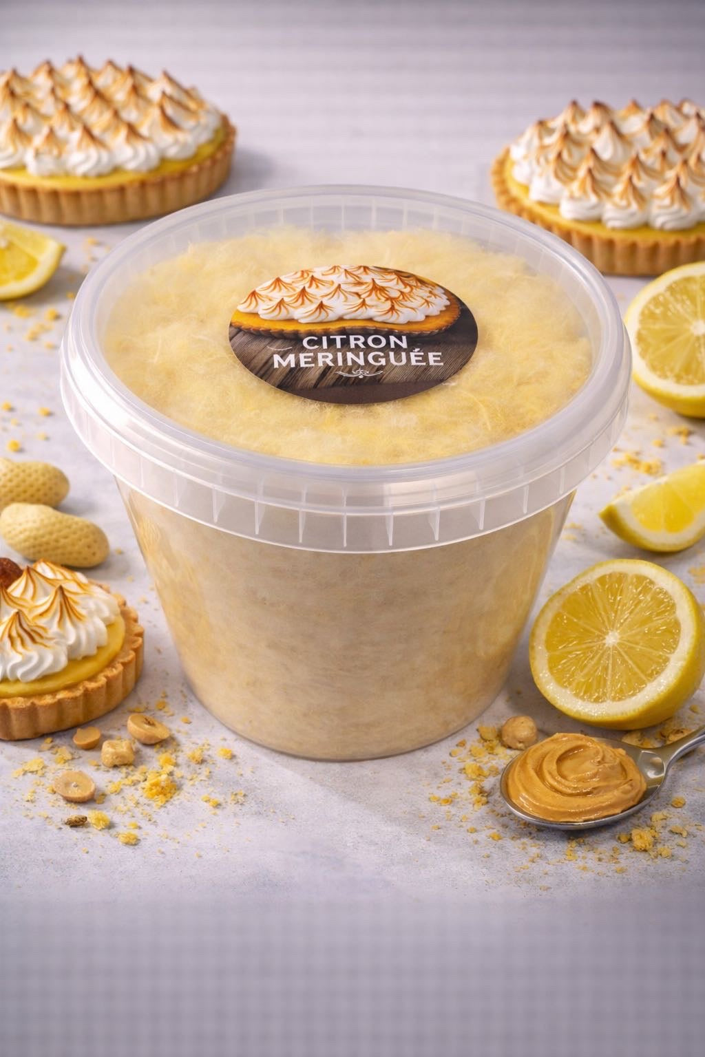Tarte citron meringuée pot de 50g
