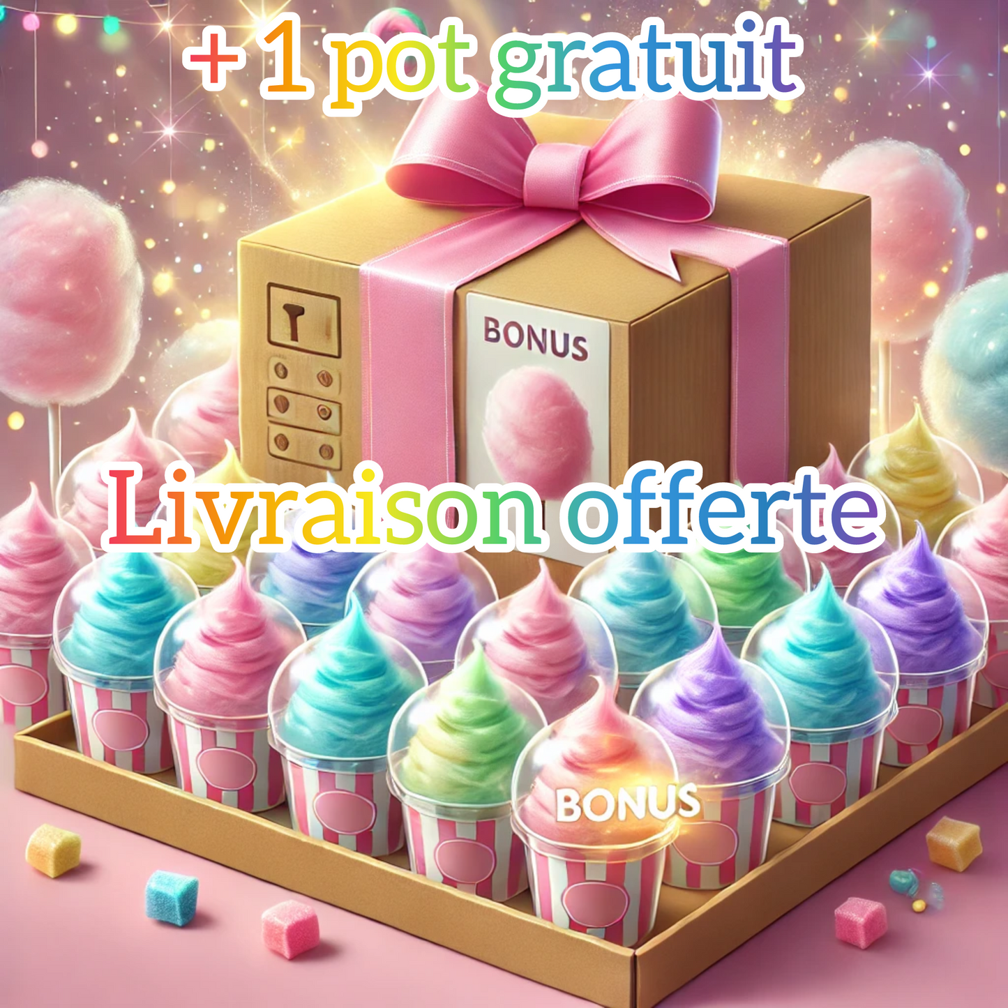 Box 10 pots + 1 offert