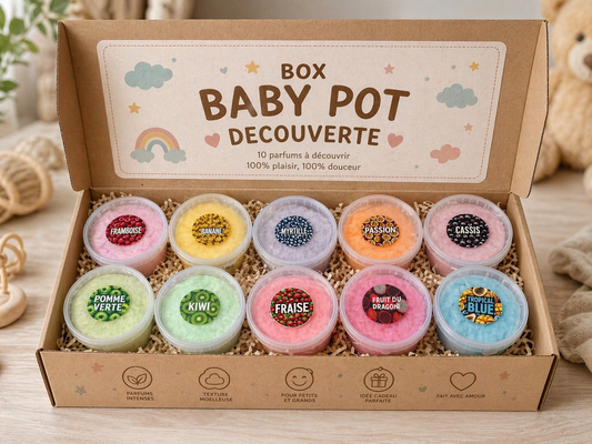 Baby Box – 10 Pots Découverte (30g)